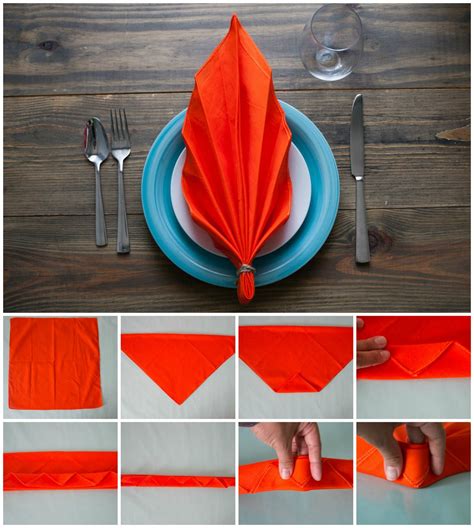 fancy ways to fold paper napkins|decorative napkin folding for beginners.